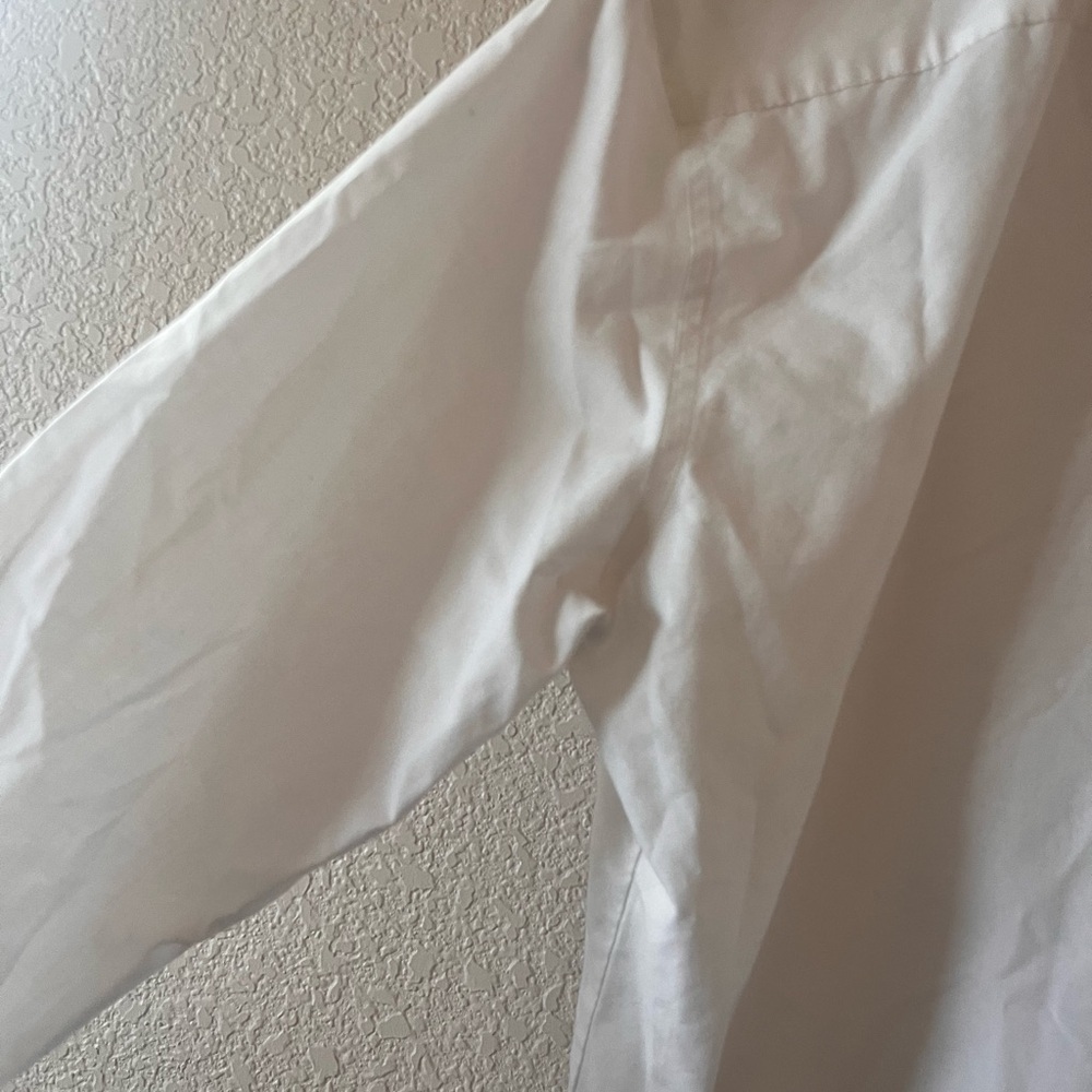 J.Ferrar White Collared Button Down - Slim Fit - Picture 7 of 8